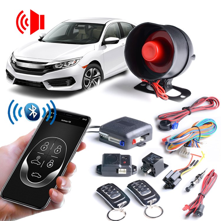 Alarmas Para Auto Phone APP BT Remote Control Smart Car Alarm System